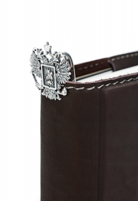 Закладка из серебра для книг «Держава»