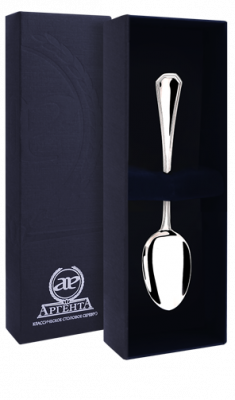 Серебряная кофейная ложка «Элегант»