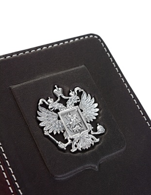 Кожаная обложка для паспорта «Федерация»