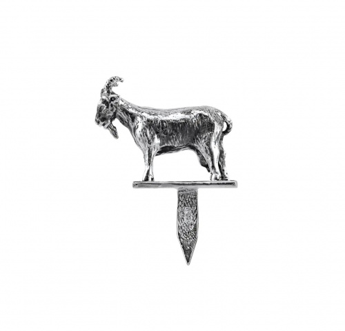 Серебряная шпажка для сыра «Коза»