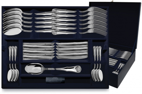 Серебряный столовый набор «Визит» 48 предметов