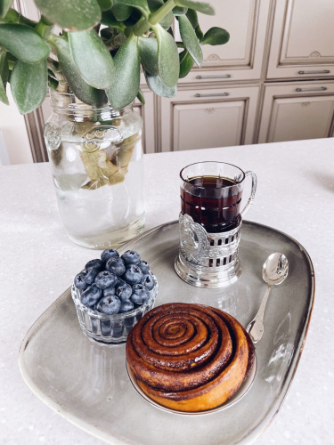 Подстаканник «Медный всадник» гербовый с чернением