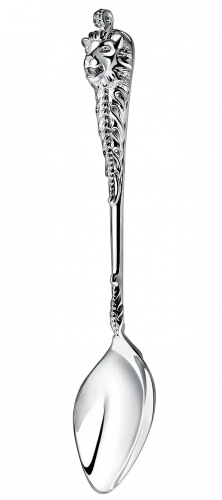 Чайная ложка серебряная «Монарх»