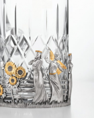 Кувшин из серебра «Разгуляй»