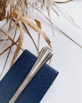 Ложка чайная из серебра «Меридиан»