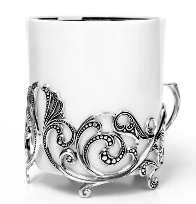 Чашка кофейная «Витая» с ложкой Чашка кофейная «Витая» с ложкой