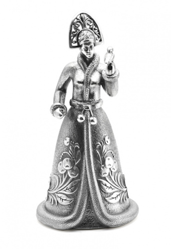 Серебряный колокольчик «Снегурочка»