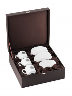 3 Кофейные чашки  «Корона»