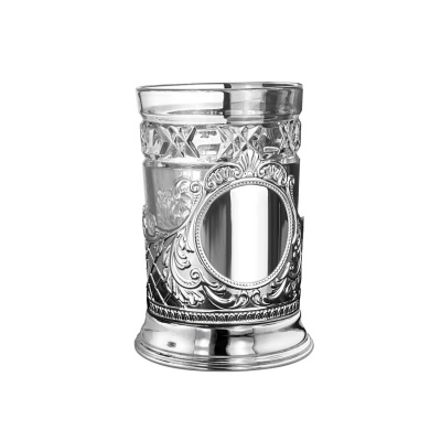 Серебряный подстаканник «Барокко»