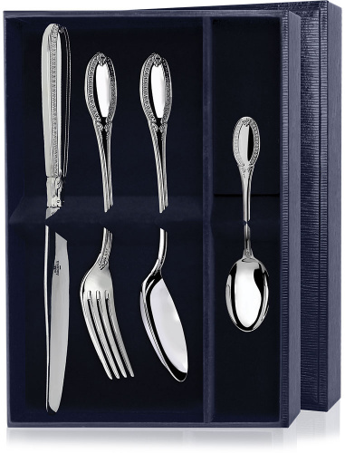 Серебряный столовый набор «Эгоист-Император»