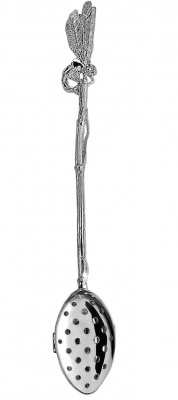 Серебряное ситечко «Стрекоза» для чая Серебряное ситечко «Стрекоза» для чая