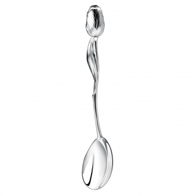 Чайная ложка из серебра «Тюльпан»