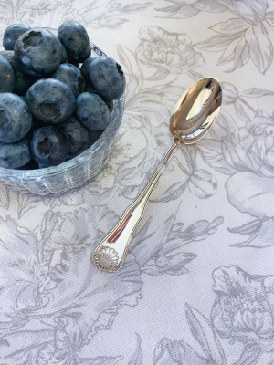 Чайная ложка из серебра «Визит»