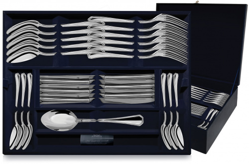Серебряный столовый набор «Элегант» 48 предметов