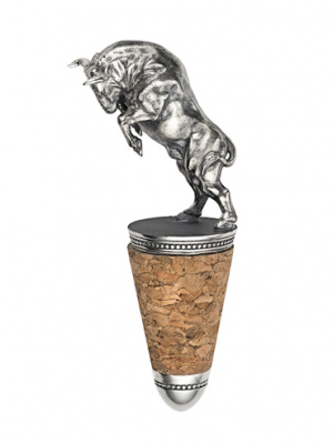 Серебряный пробочник «Бык»