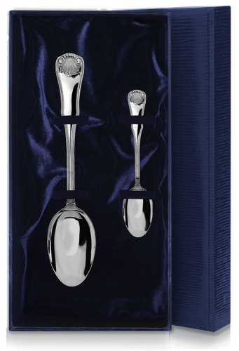 Набор серебряный «Визит» столовая и чайная ложки