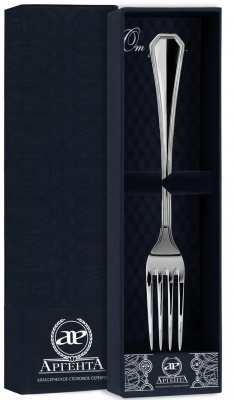 Серебряная столовая вилка «Элегант»