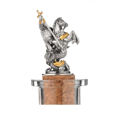 Графин водочный «Георгий Победоносец» серебро 925