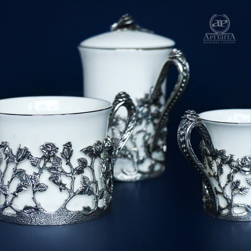 Чашка кофейная «Роза»