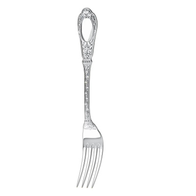 Серебряный набор десертный «Фамильный» ложка и вилка