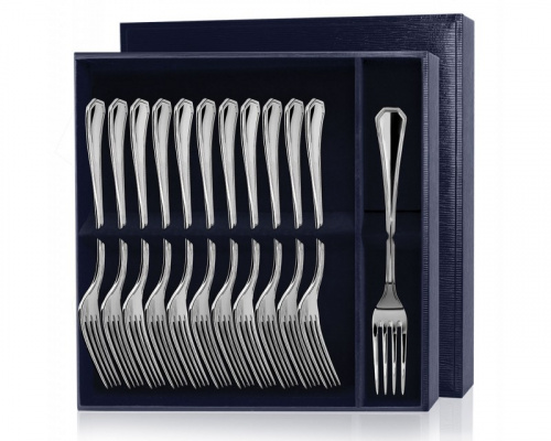 Серебряный набор «Элегант» 12 столовых вилок
