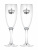 2 бокала для шампанского «Царица»