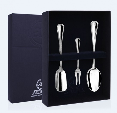 Серебряный набор для чая «Элегант» №2