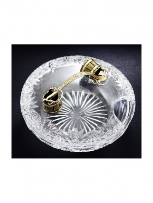 Серебряная икорница «Емеля»