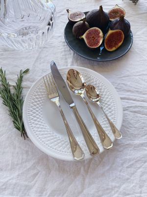 Серебряный столовый набор «Элегант» 24 предмета