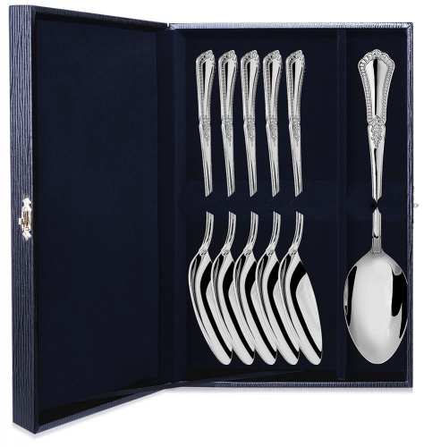 Серебряный набор «Фаворит» 6 столовых ложек