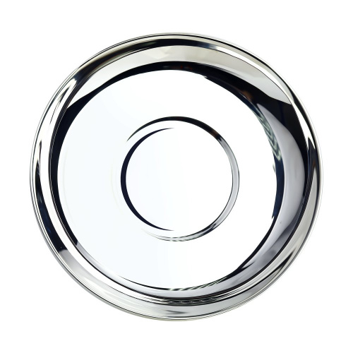 Блюдце из серебра