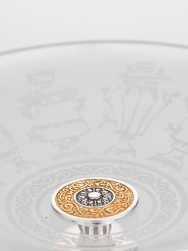 Блюдо для баранок «Парад самоваров»